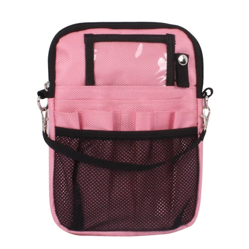 Nurse Organizer Pouch with Clear ID Window and Mesh Pocket product view