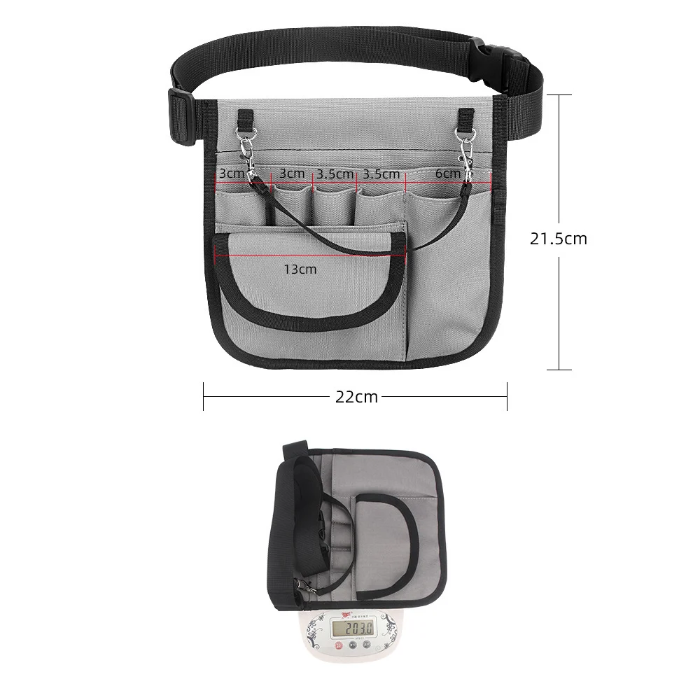 Nurse Utility Pouch - SKU HSB006 construction and compartment detail 3