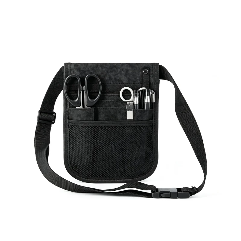 Nurse Belt Pouch - SKU HSB007 construction and compartment detail 5