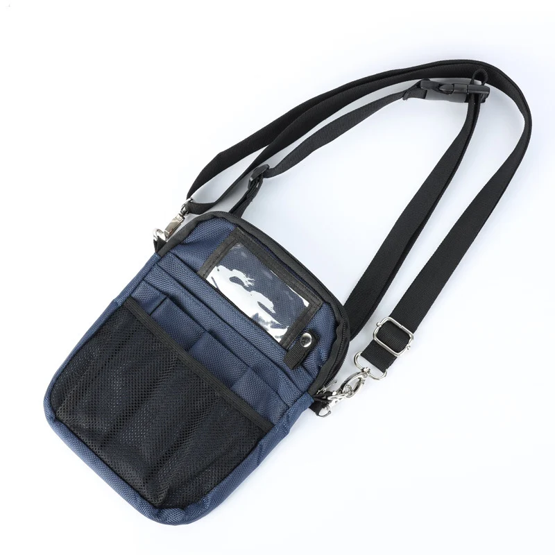Nurse Crossbody Pouch - SKU HSB009 construction and compartment detail 9