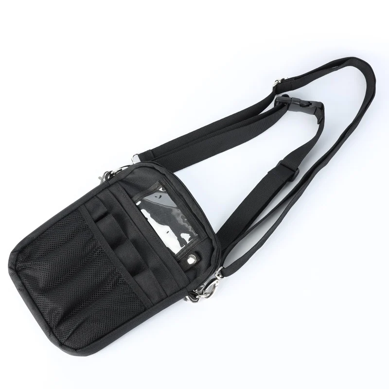 Nurse Crossbody Pouch - SKU HSB009 construction and compartment detail 10