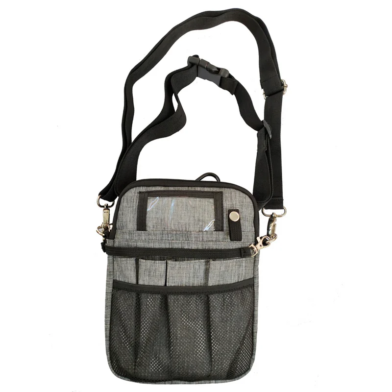 Nurse Crossbody Pouch - SKU HSB009 construction and compartment detail 11