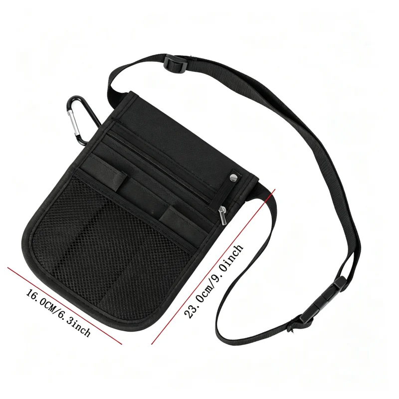 Nurse Waist Pouch - SKU HSB010 construction and compartment detail 4