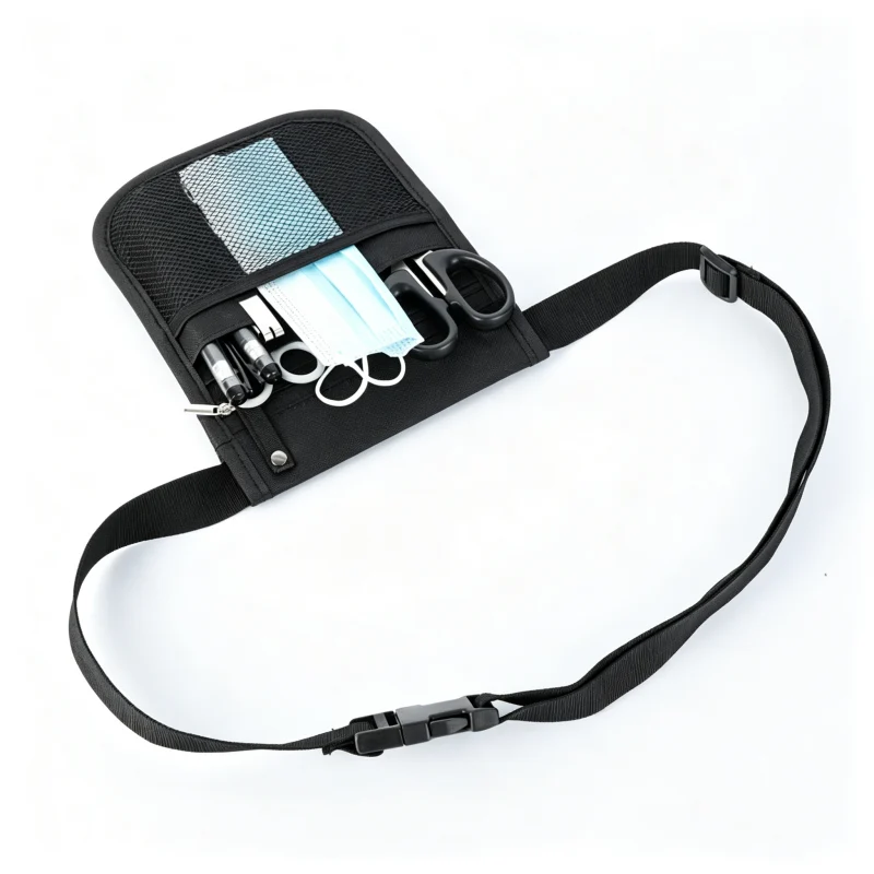 Nurse Waist Pouch - SKU HSB010 construction and compartment detail 6