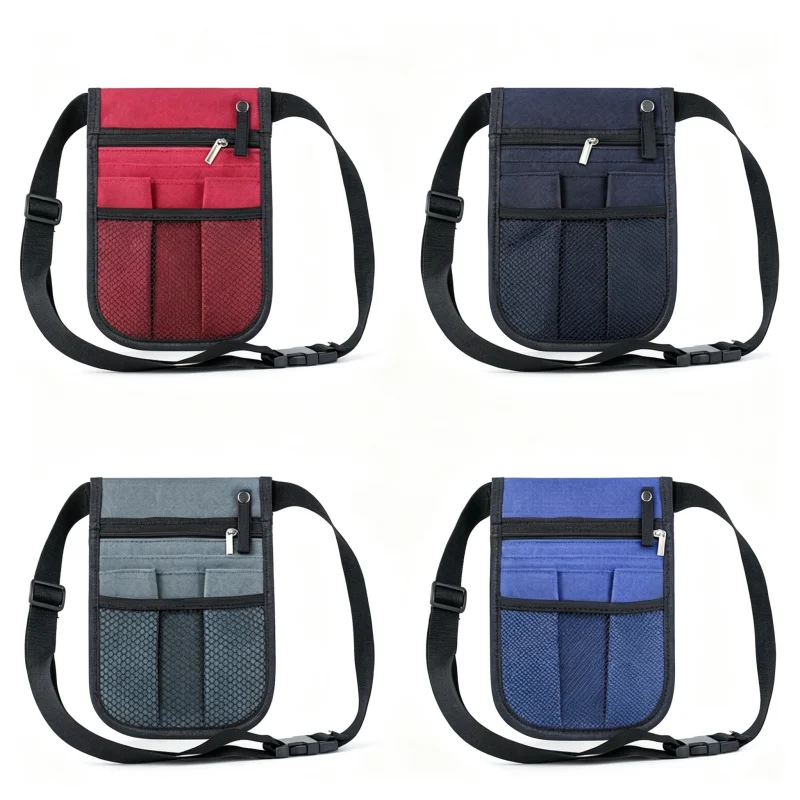 Nurse Organizer Pouch - SKU HSB011 construction and compartment detail 7