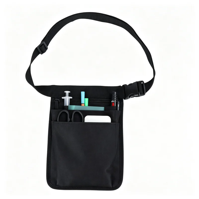 Nurse Utility Pouch - SKU HSB012 construction and compartment detail 1