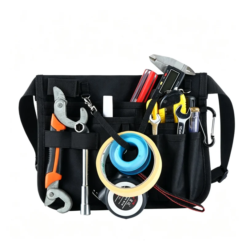 Tool Waist Pouch - SKU HSB014 construction and compartment detail 1