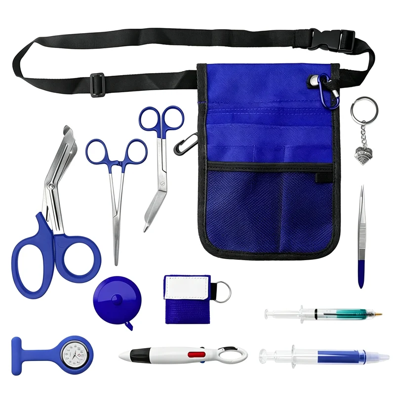 Nurse Waist Organizer - SKU HSB019 construction and compartment detail 4