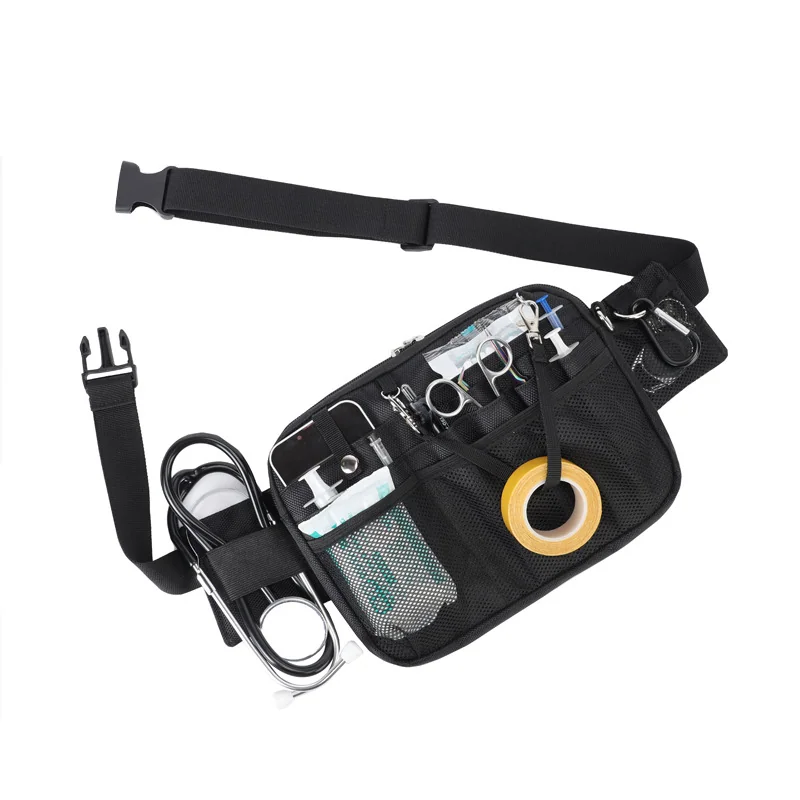Nurse Shoulder Bag - SKU HSB020 construction and compartment detail 1