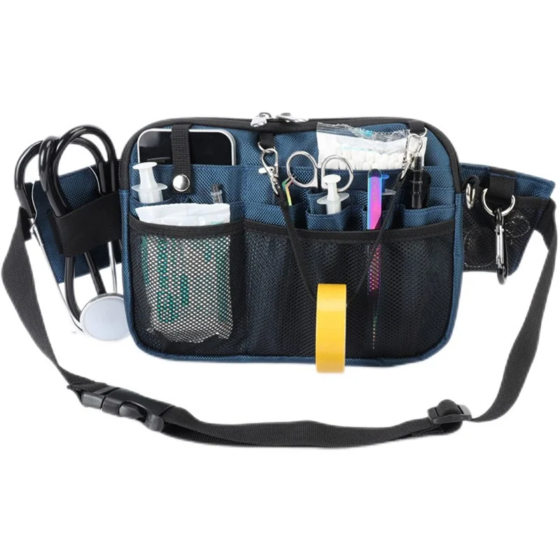 Nurse Shoulder Bag - SKU HSB020 construction and compartment detail 13