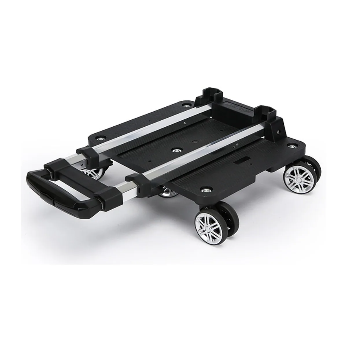 PN0001 Oxford Trolley Rescue Bag in Black, construction and compartment detail 2