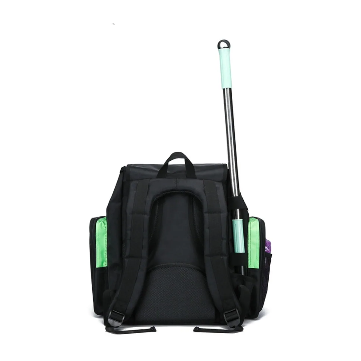 PN0001 Oxford Trolley Rescue Bag in Black, construction and compartment detail 7