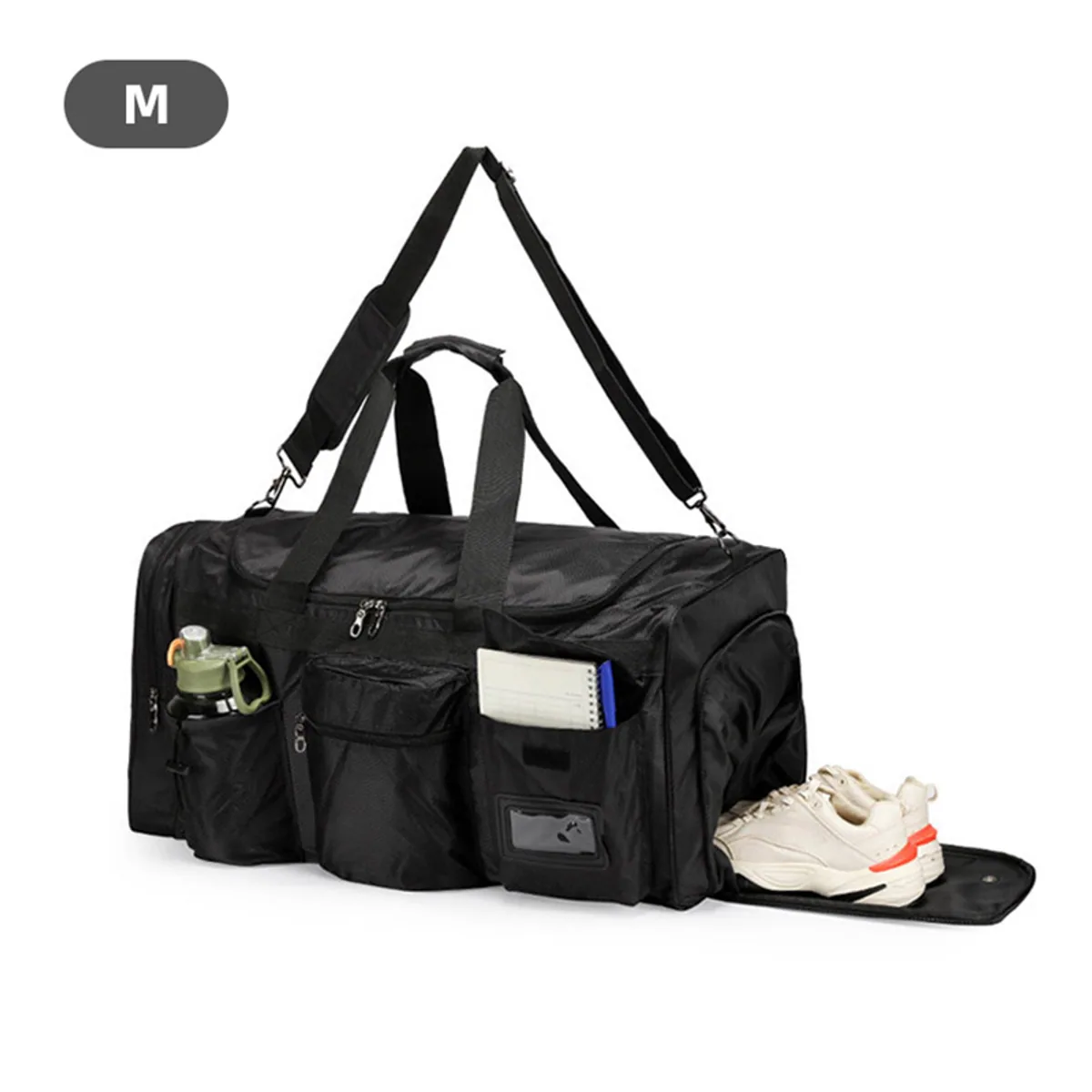 PN0002 Emergency Medical Backpack in Black, medical emergency backpack product view
