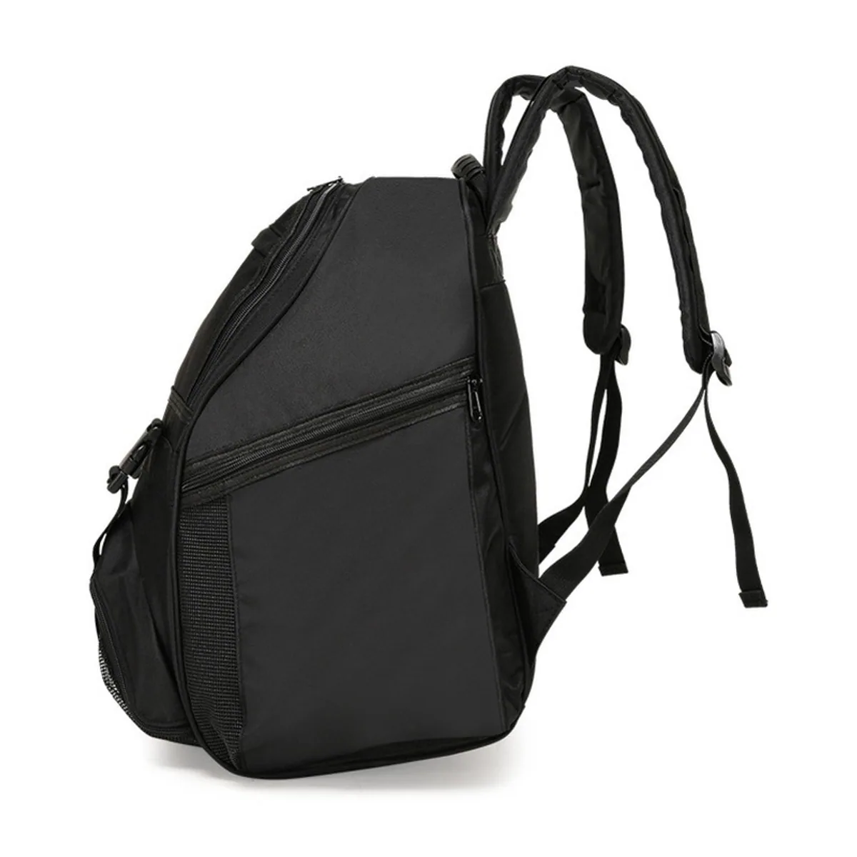 PN0003 Oxford Medical Emergency Backpack in Black, construction and compartment detail 4