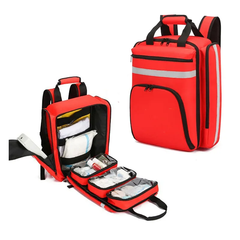 1200D Oxford Fold-Out Emergency Medical Backpack – 09908E product view