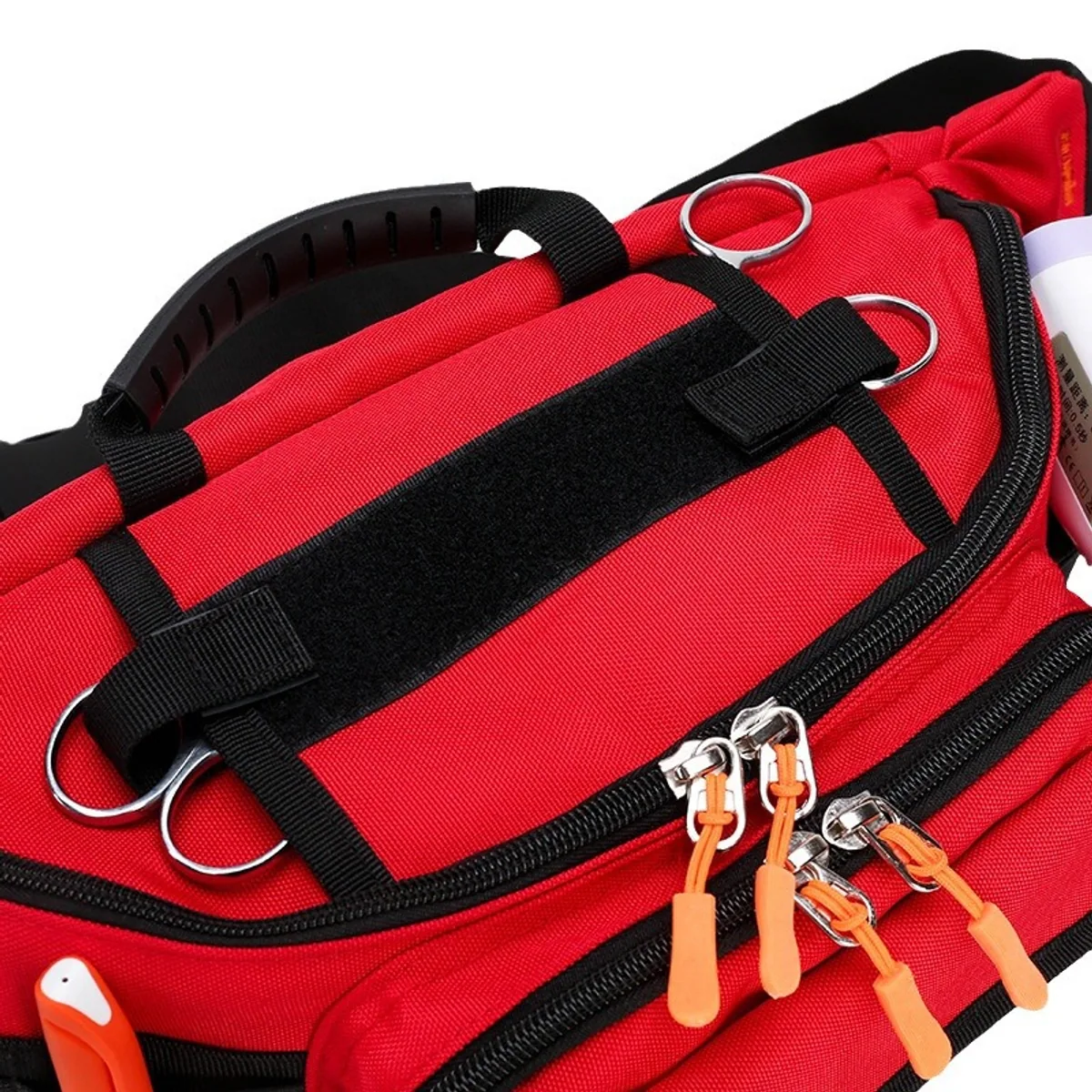 Foldout First Aid Waist Organizer for Event Staff construction and compartment detail 4