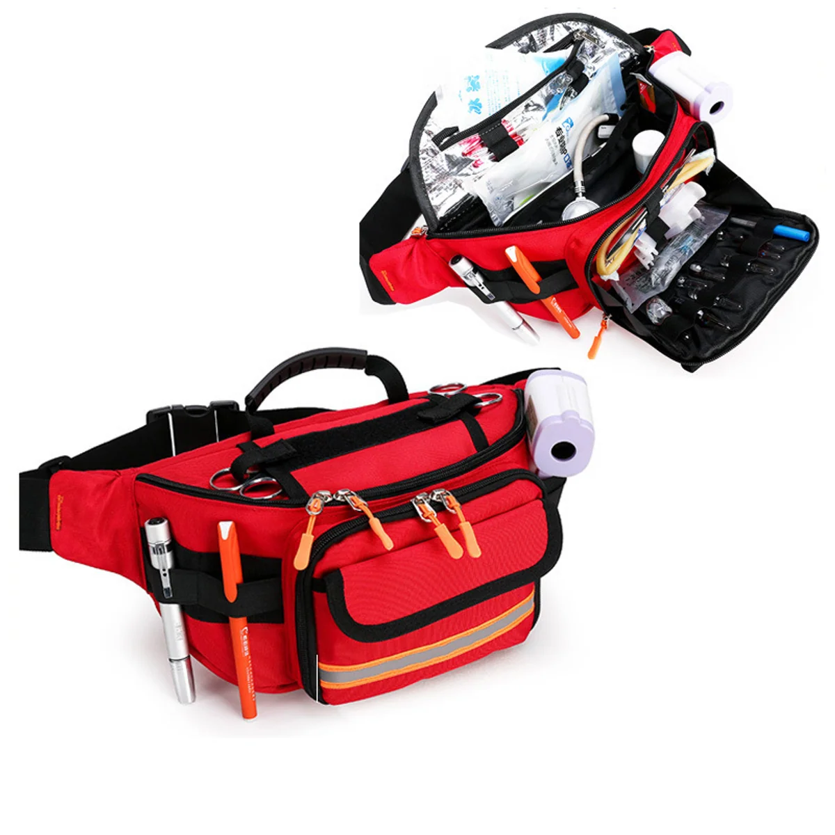 Foldout First Aid Waist Organizer for Event Staff product view