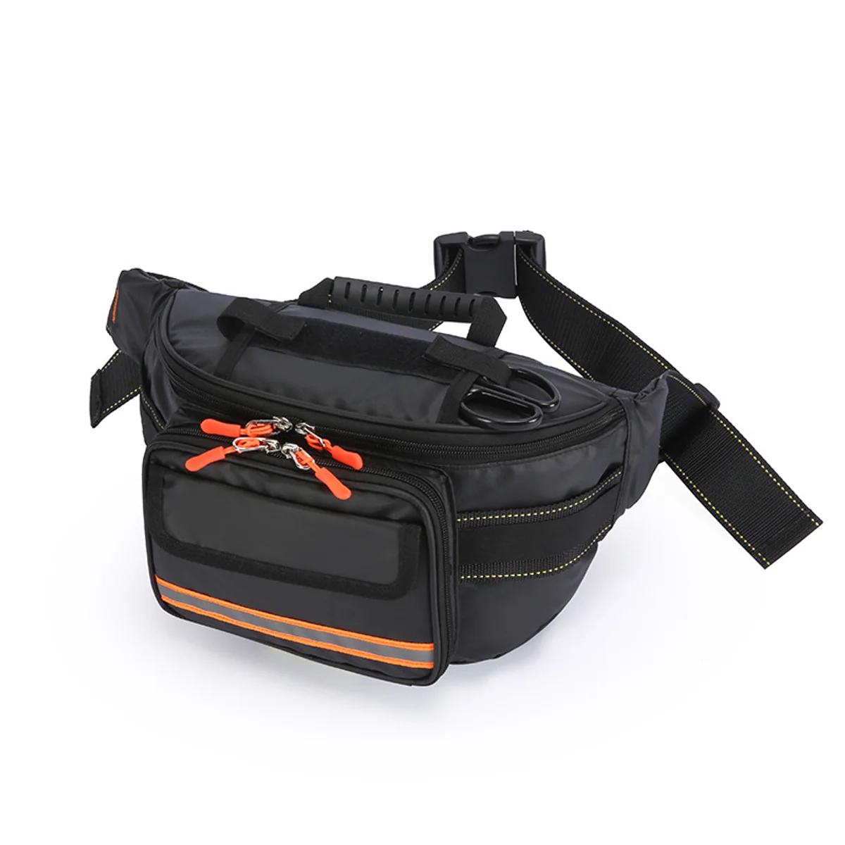 Foldout First Aid Waist Organizer for Event Staff construction and compartment detail 13