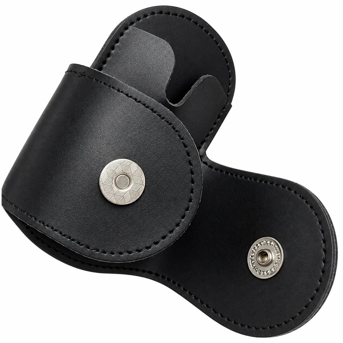 PU Stethoscope Holster with Wraparound Fastening for Clinical Carry construction and compartment detail 4