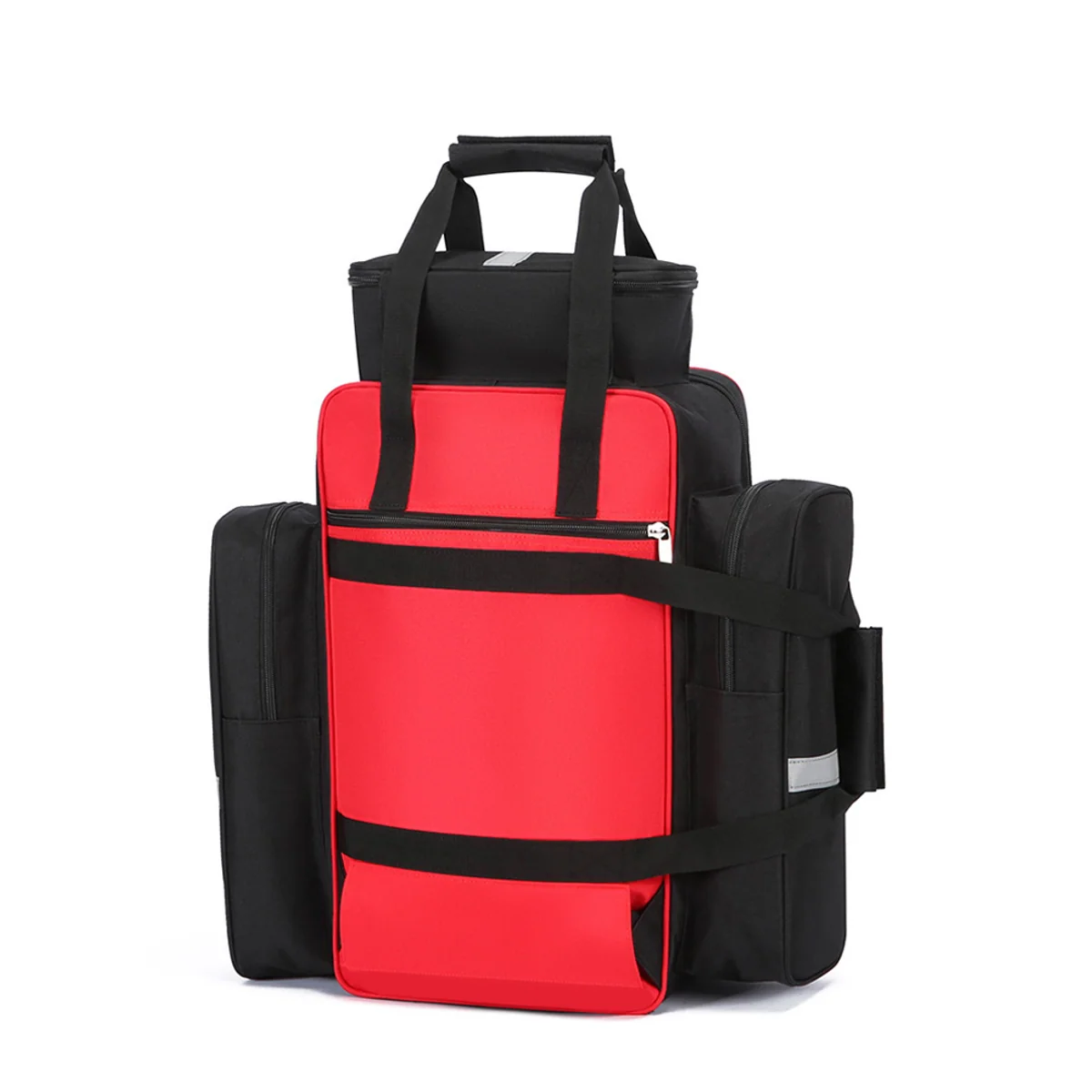 09972 Rescue Backpack Waterproof First Aid - SKU 09972 construction and compartment detail 6